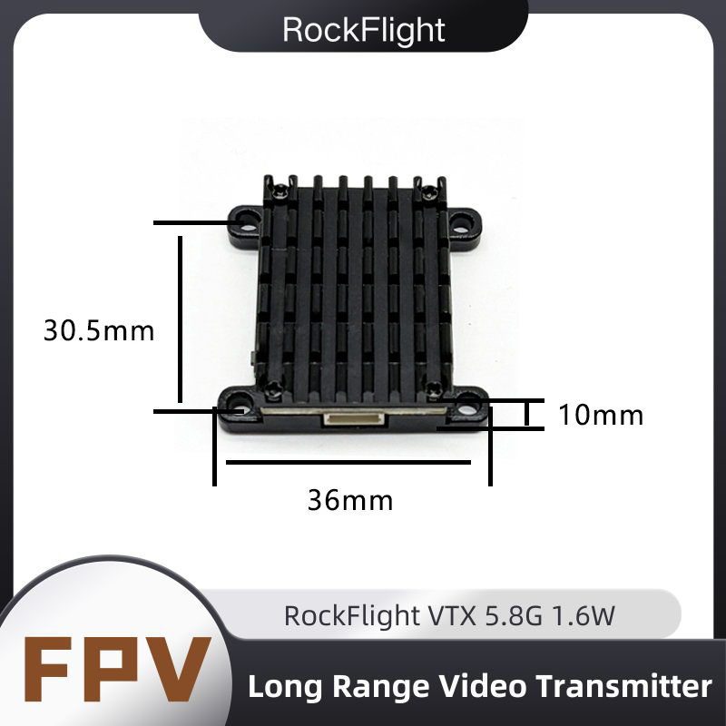 RockFlight TX663 VTX 5.8G 48CH - đánh giá và giá Drone Racing Receiver
